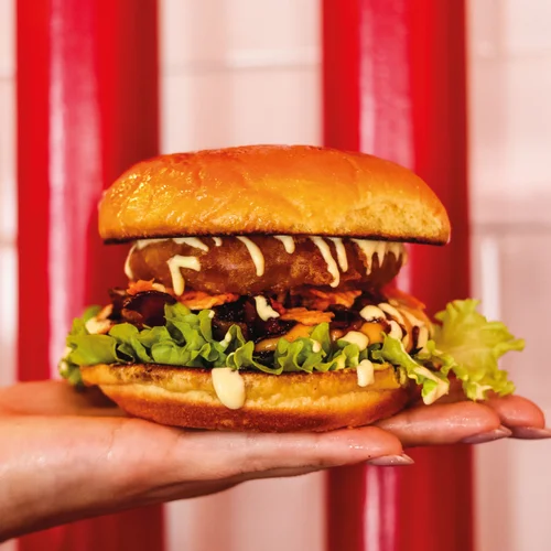 Smash Whiskey Jam Burger