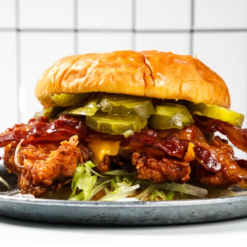 Combo Honey butter burger