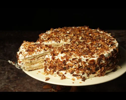 Pastel Mil Hojas Almendra