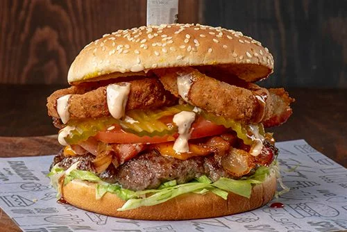 Combo BBQ Bacon Burger