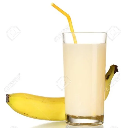 Platano con leche