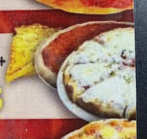 Pizzeta c/ muzza+pizzeta c/salsa+3 faina