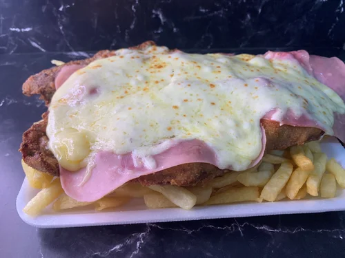 Napolitana con fritas