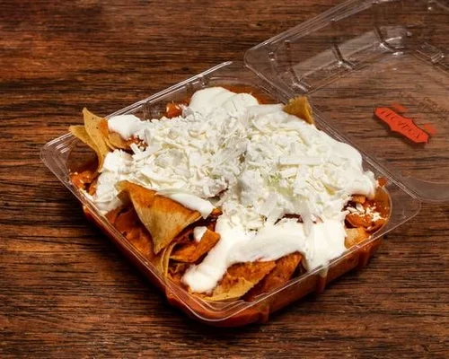 Chilaquiles salsa verdes o rojos