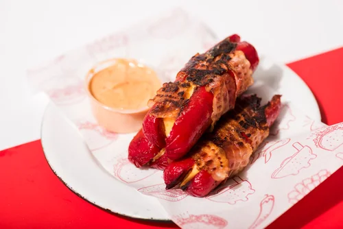 Salchicha preparada (3 pzs)