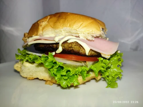 Hamb Clasica de pollo