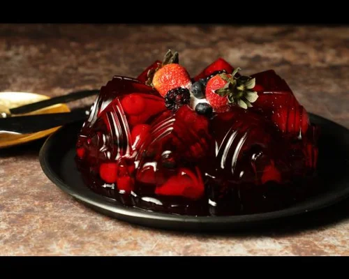 Gelatina de Frutos Rojos
