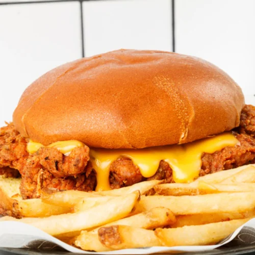 Combo Chicken burger