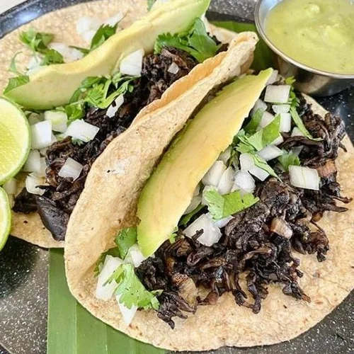 Taco de Barbacoa de Portobello