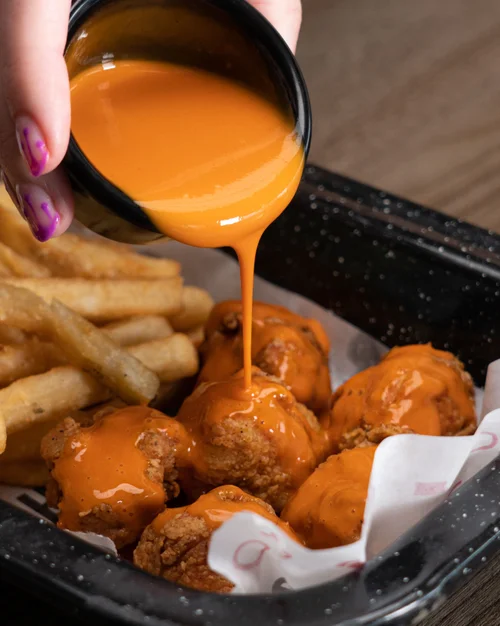 Boneless 10 pzas y papas