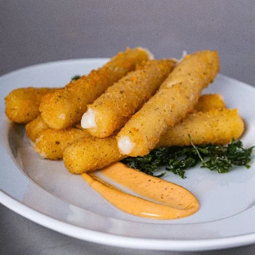 Dedos de Queso Empanizados