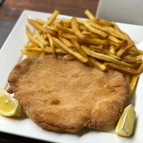 Milanesa con fritas