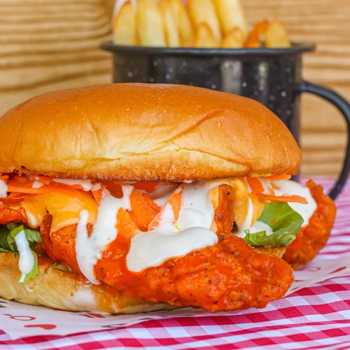 Buffalo Chicken Burger