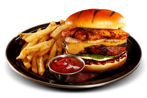 Hamburguesa Hawaian BBQ