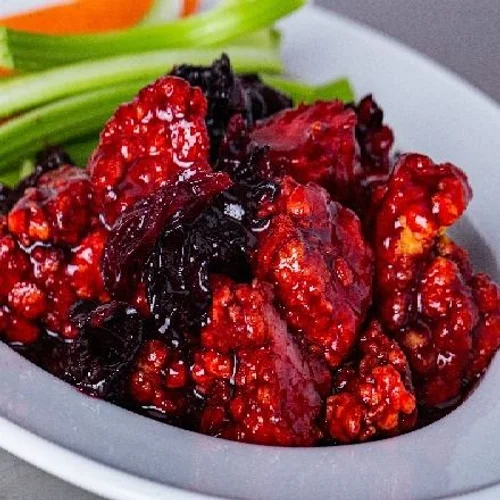 Chicken Bites con Bbq de Jamaica