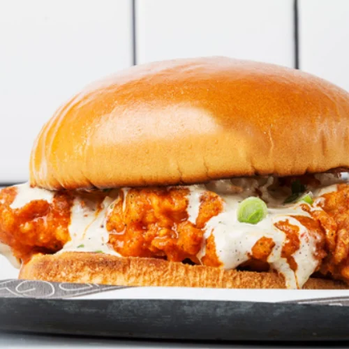 Combo Buffalo burger