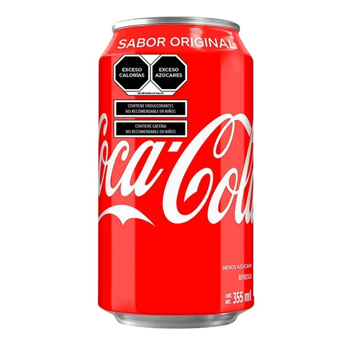 Coca Cola Regular en lata 355 ml
