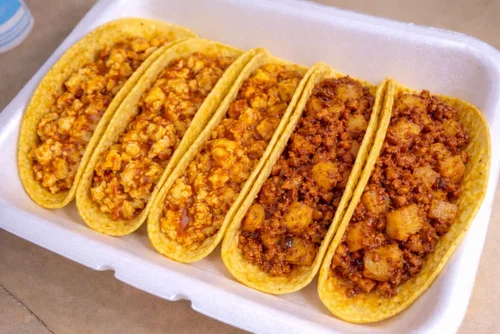 Tacos de maíz 5 pzas