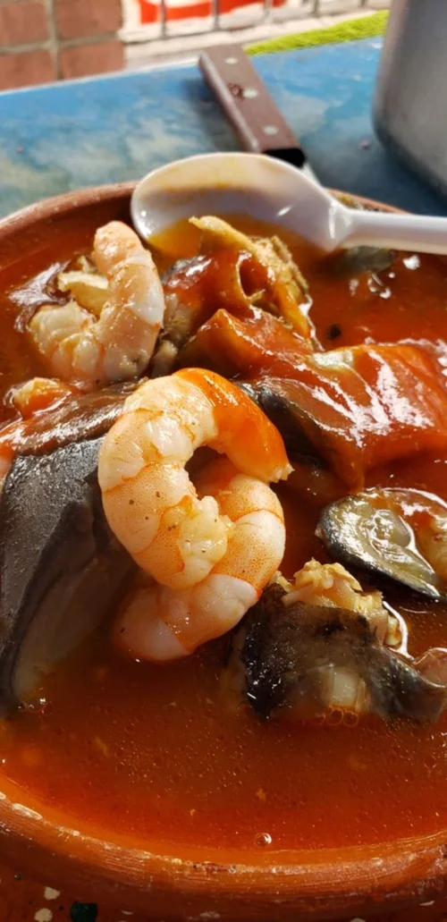 Sopa de mariscos