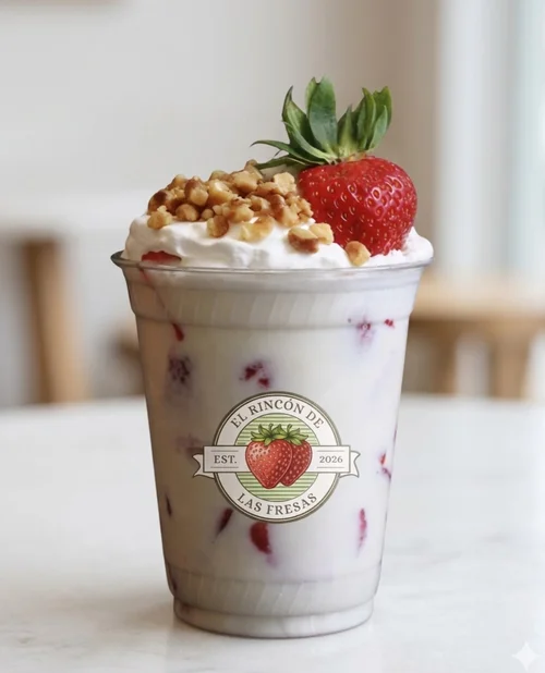 FRESAS DE LA CASA (Vaso chico) - El Rincón de las Fresas
