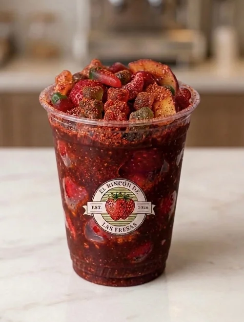 CHILI FRESA (Vaso chico) - El Rincón de las Fresas